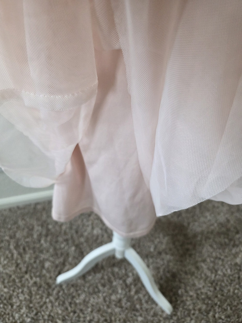 Women's Pink Tulle Skirt - Soft A-Line Midi - Picture 5 of 10